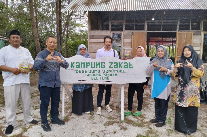 NAMALUH Kampung Zakat Desa Juru Seberang, Naikkan Pendapatan PU dan Berbagi Zakat 