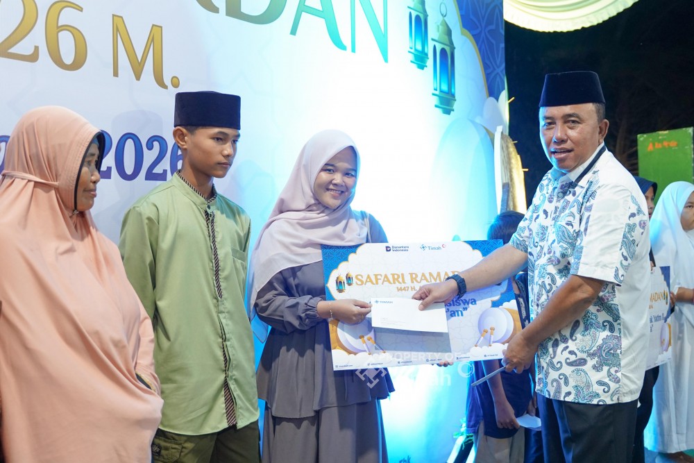 Bina Generasi Al-Qur'an Sejak Usia Dini, PT Timah Berikan Beasiswa Tahfiz Selama Bulan Ramadan