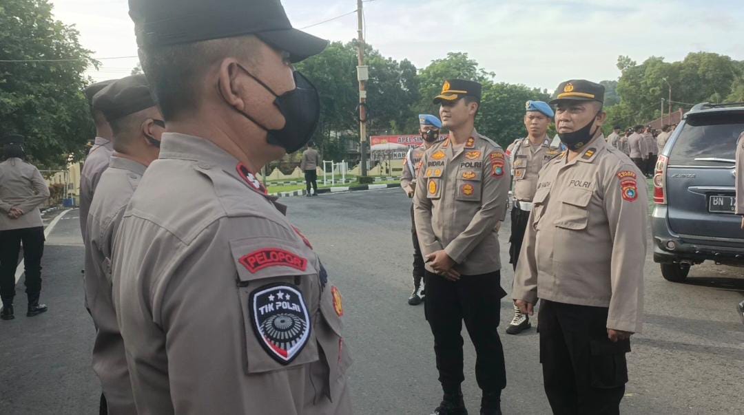 Ingatkan Disiplin Personel, Ini Pesan Kapolres Bangka 