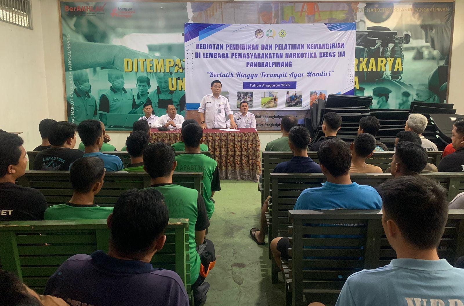 Lapas Narkotika Pangkalpinang Berikan Pengarahan dan Penertiban Terhadap Tamping