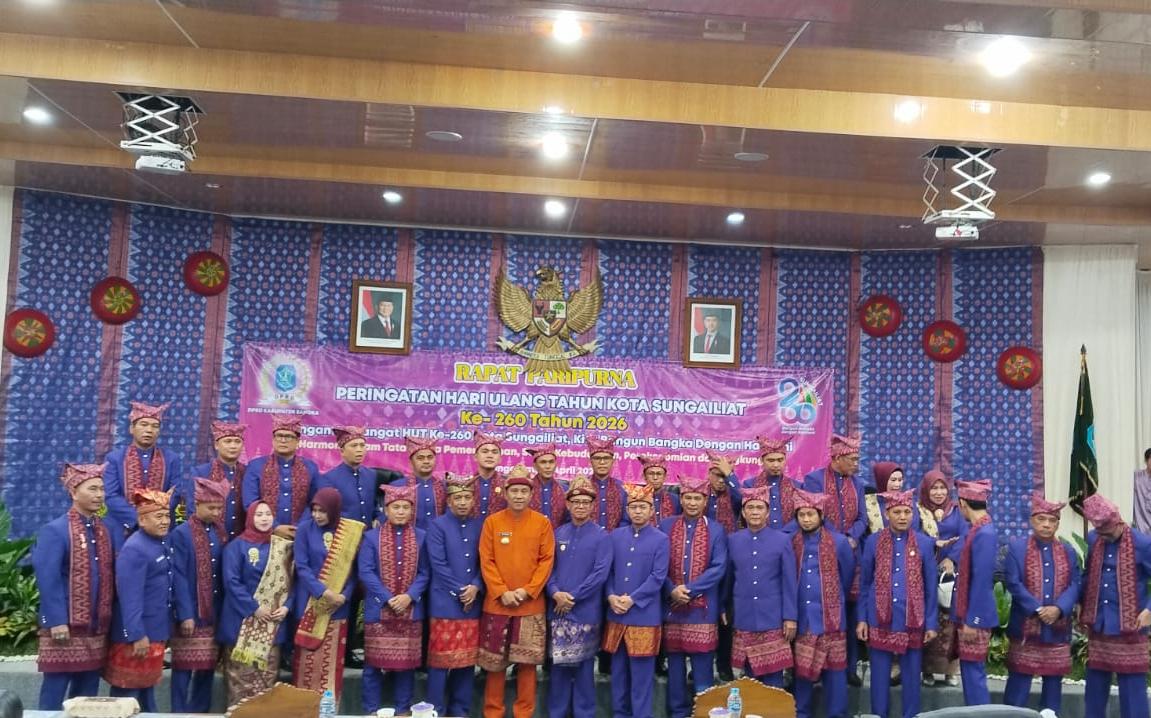 HUT ke-260 Kota Sungailiat, DPRD Bangka Serukan Sinergi dan Harmonisasi Pembangunan