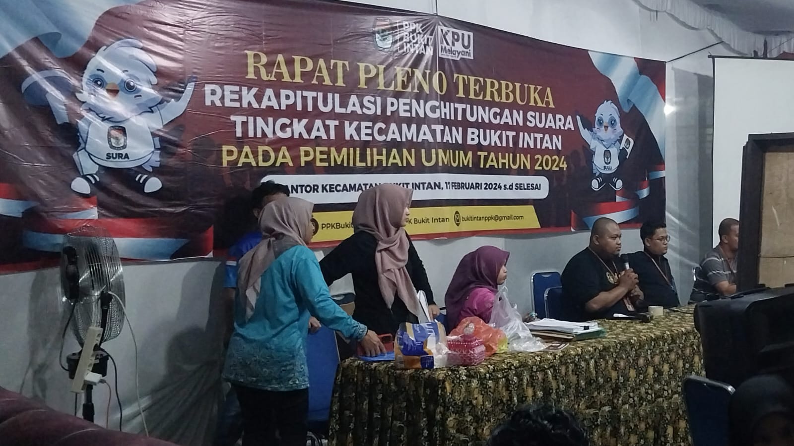 PPK Bukit Intan Pleno Hasil Penghitungan Suara Kelurahan Temberan, PSU Batal?