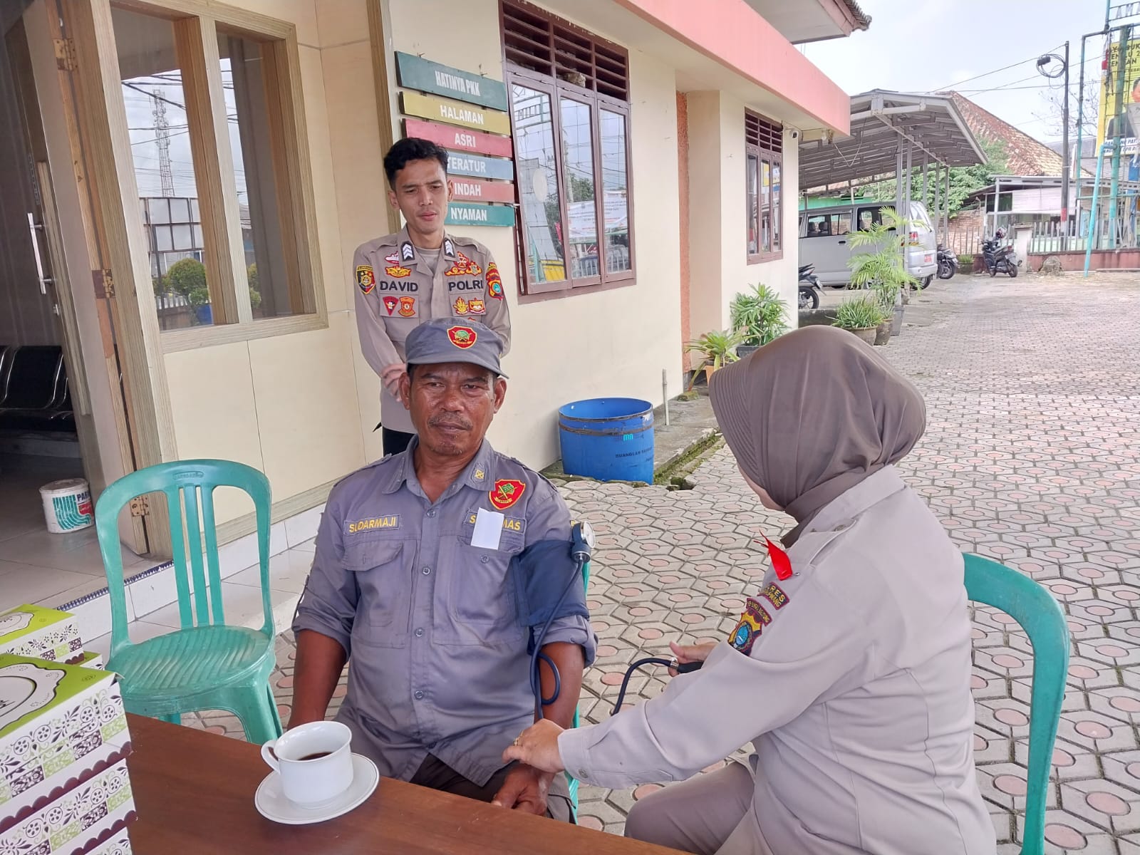 Polresta Pangkalpinang Berikan Layanan Kesehatan Bagi Petugas PPK dan PPS