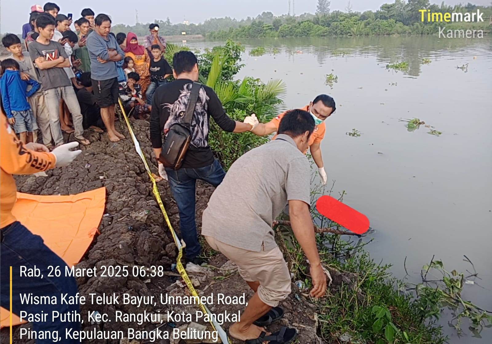 Mayat Misterius di Teluk Bayur Ternyata Warga Sungailiat, Korban Pembunuhan, Pelaku Ditangkap di Karimata