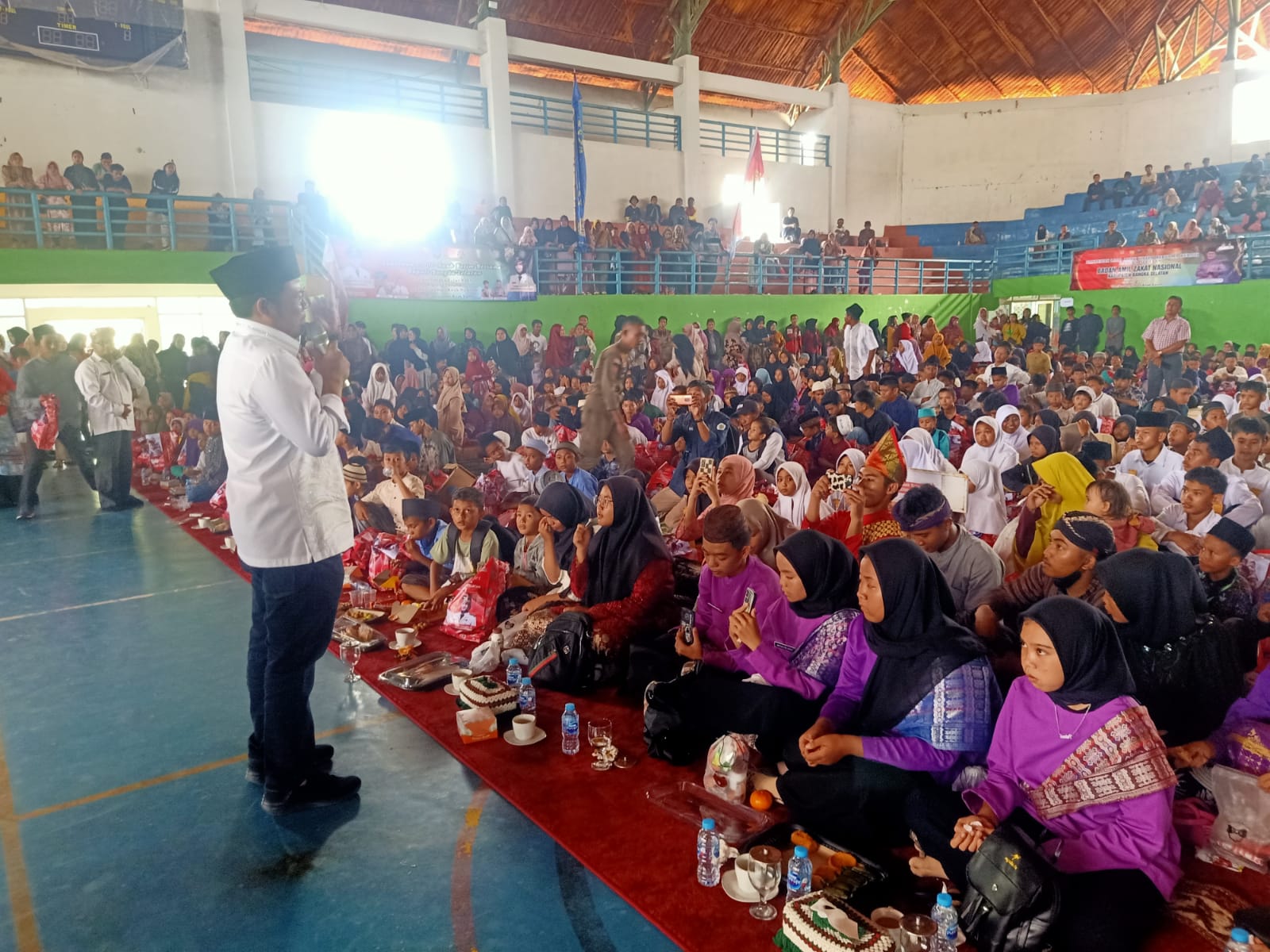 Bulan Bhakti Karang Taruna Beri Santunan 1000 Anak Yatim Piatu Basel