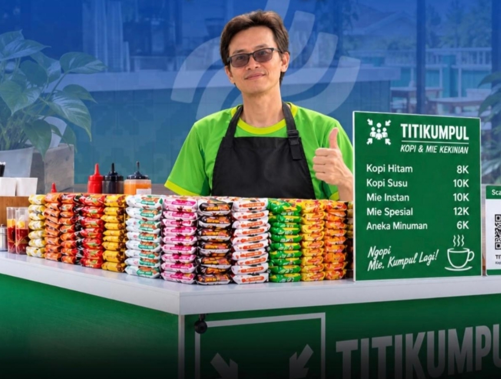 Dukung Pertumbuhan UMKM, BSB Cabang Koba Perluas Promosi Titik Kumpul Mie & Kopi