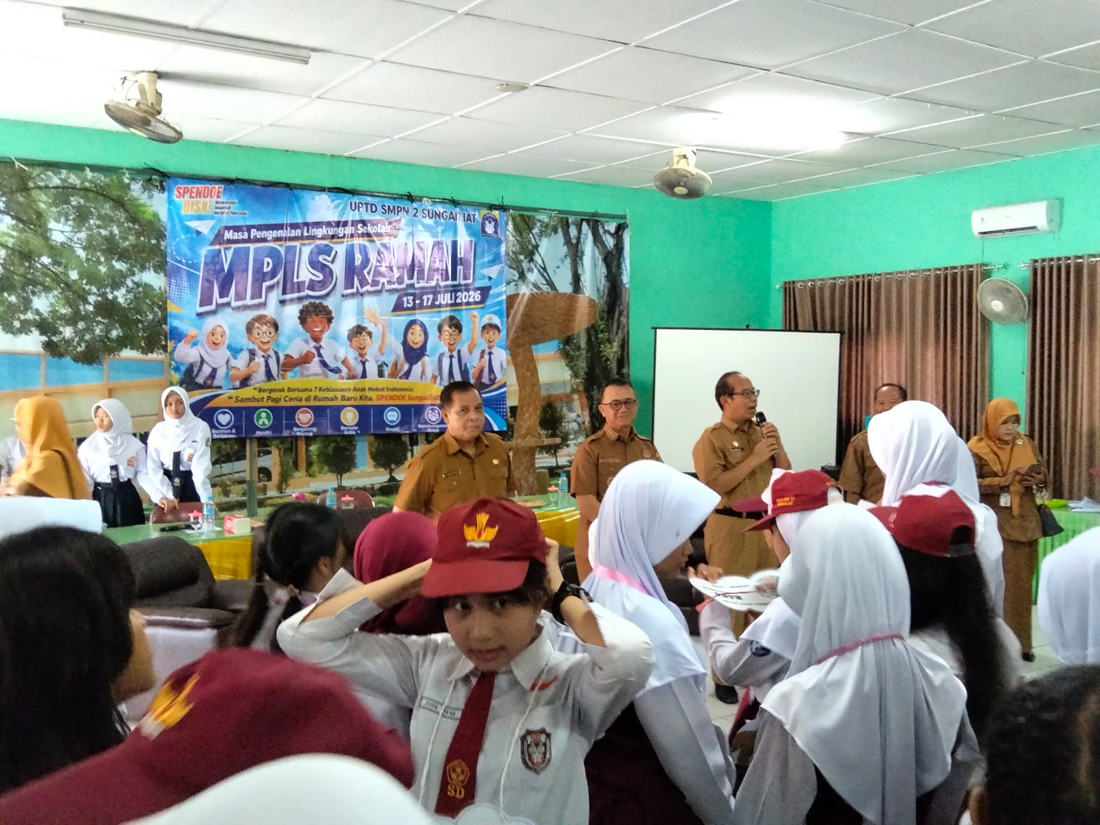 Wakil Bupati Syahbudin: MPLS Wadah Perkenalan, Pastikan Bebas Perundungan   
