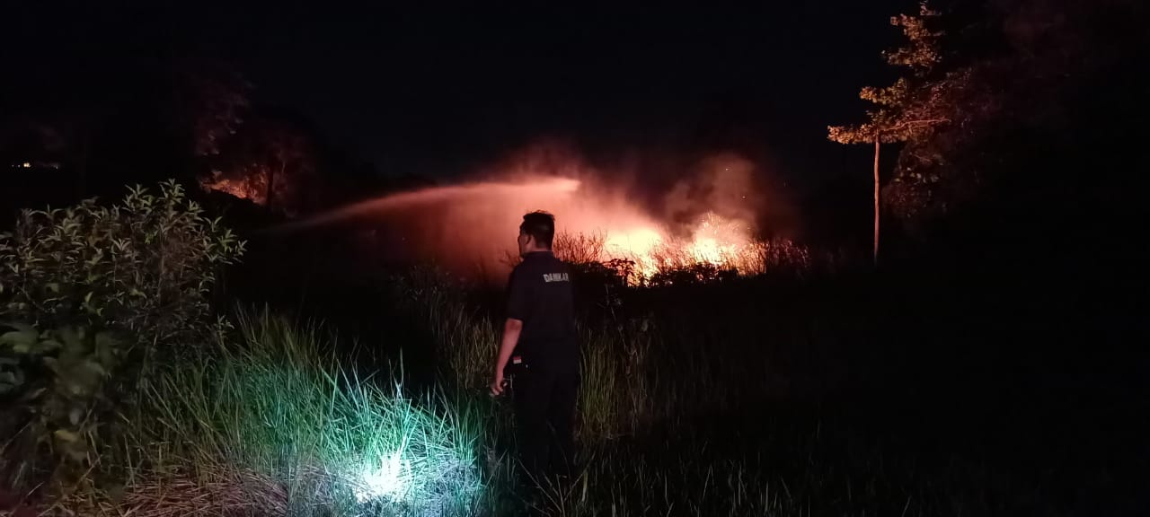 Semak Belukar di Matras Kembali Terbakar 