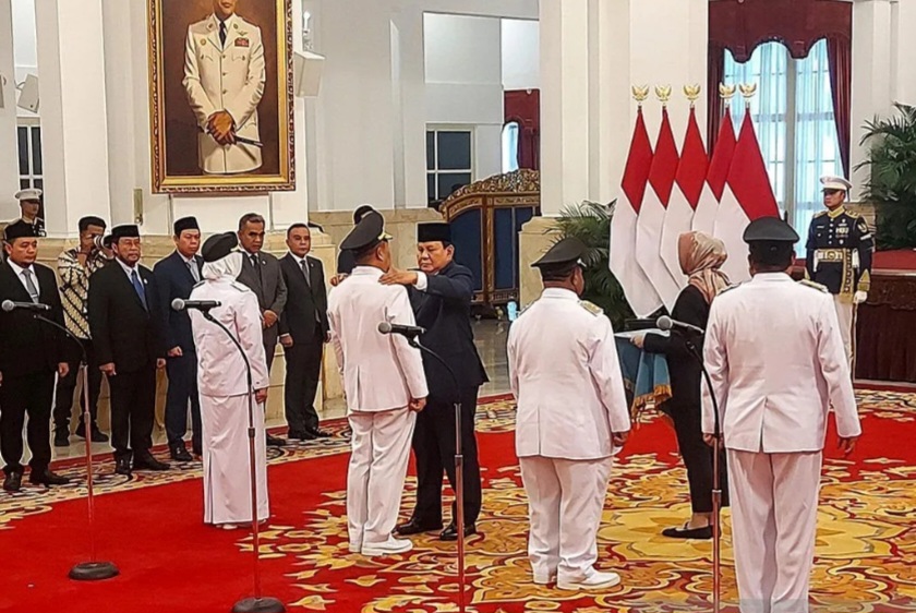 Dilantik Presiden Prabowo, Gubernur Hidayat dan Wagub Hellyana Janji Memimpin dengan Adil