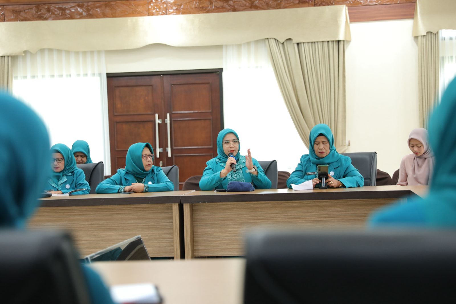 Safriati Safrizal Pimpin Rapat Rutin Bulanan PKK Provinsi Kep.Bangka Belitung