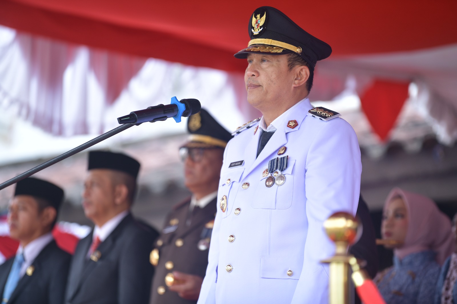 Peringatan HUT RI ke-81 di Kabupaten Bangka Berlangsung Hikmat