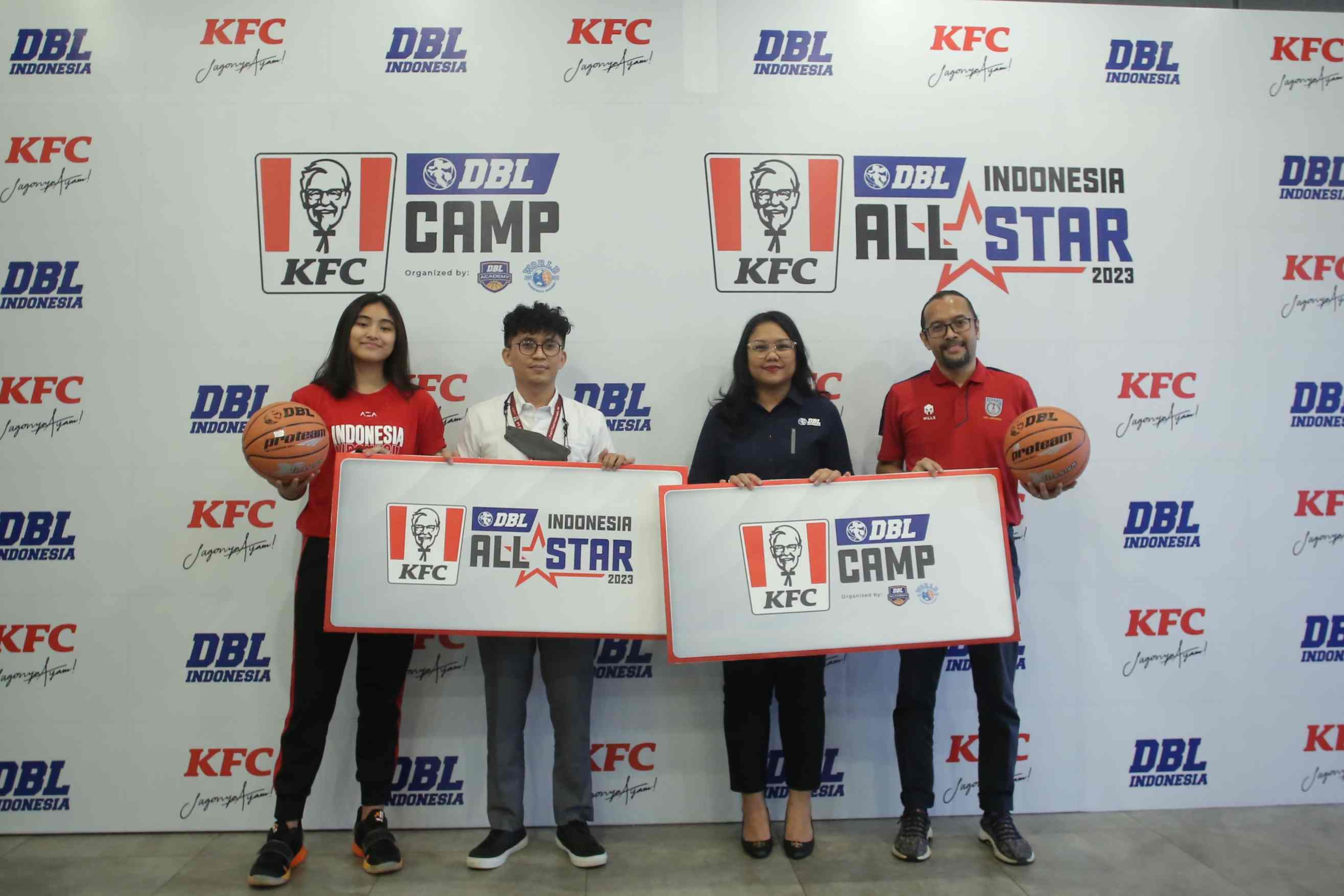 KFC Dukung Program Pencarian Talenta Berbakat untuk Kebutuhan Timnas Basket Indonesia Masa Depan