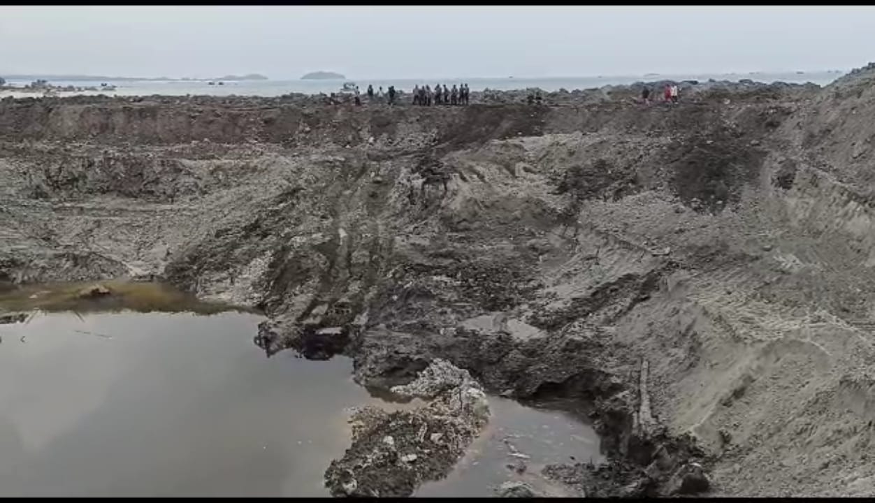 Aktifitas Tambang Pantai Penganak Dirazia Tim Gabungan, Begini Hasilnya