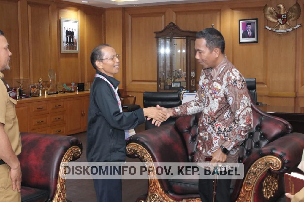 Hilirisasi Riset Logam Tanah Jarang, Pemprov Kepulauan Babel Jajaki Kerja Sama dengan BRIN 