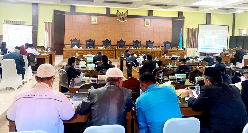 DPRD Bateng Gelar Paripurna Istimewa Peringatan HUT RI ke-77