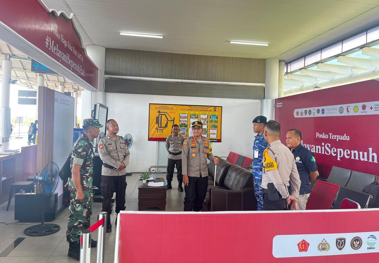 Kapolresta Pangkalpinang Cek Pospam dan Posyan, Pastikan Personel Siaga Layani Masyarakat