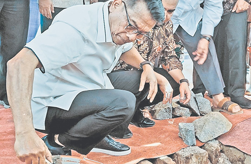 Peletakan Batu Pertama Masjid Kubah Timah, Moeldoko: Momentum Ukir Sejarah