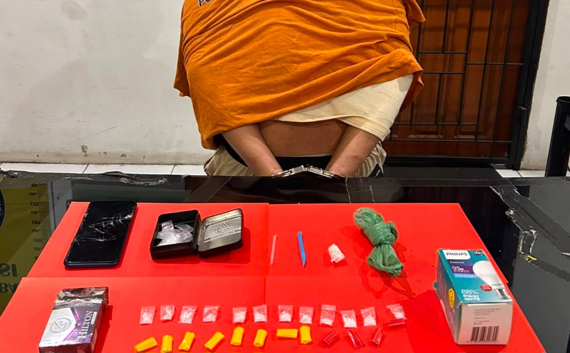 Tim Hantu Polres Bangka Barat Tangkap Zu Bandar Sabu