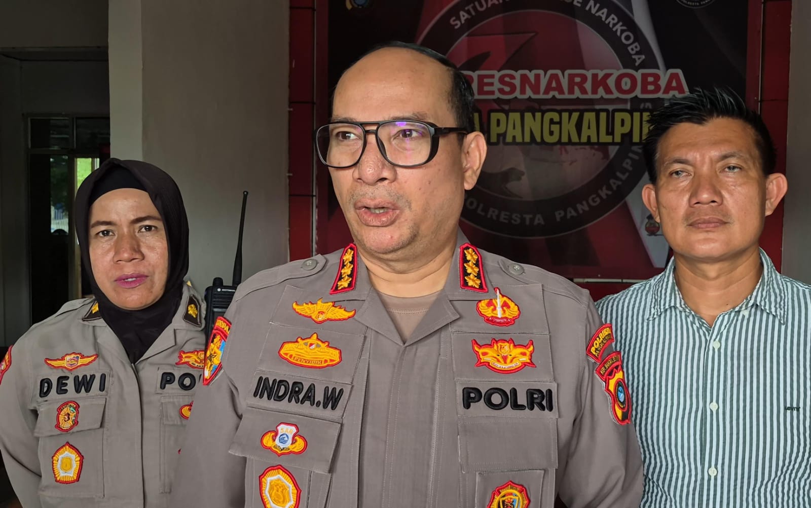 Kapolresta Pangkalpinang Ajak Warga Perangi Narkoba, Minta Manfaatkan Call Center 110
