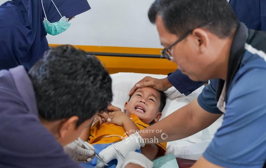 Warga Belinyu Antusias Ikuti Bulan Bakti HUT ke-49 PT Timah