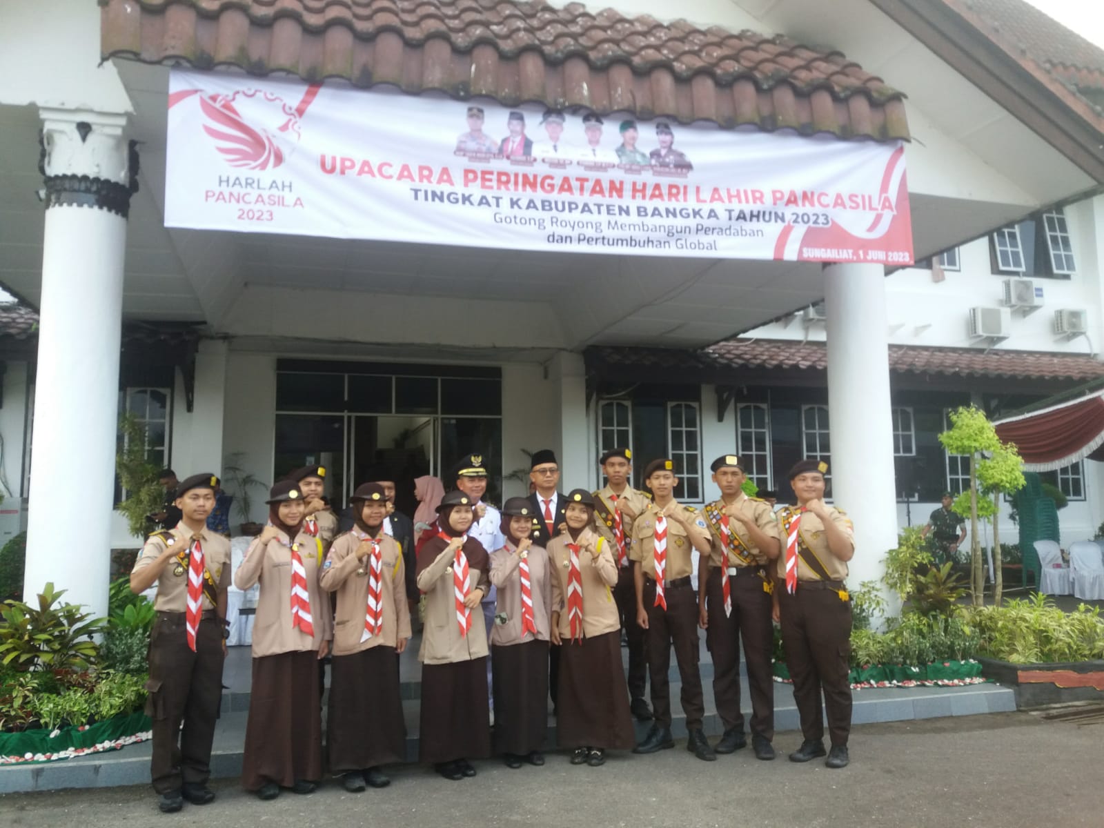 Implementasikan Nilai-nilai Pancasila, Rozali Dorong Pelajar Aktif di Pramuka