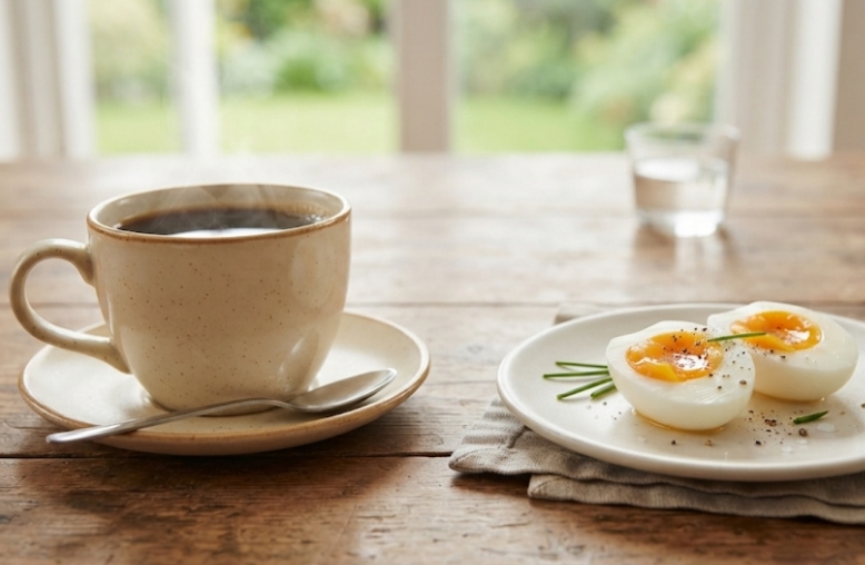 Sarapan Telur dan Kopi, Kolaborasi Kaya Manfaat Buat Tubuh
