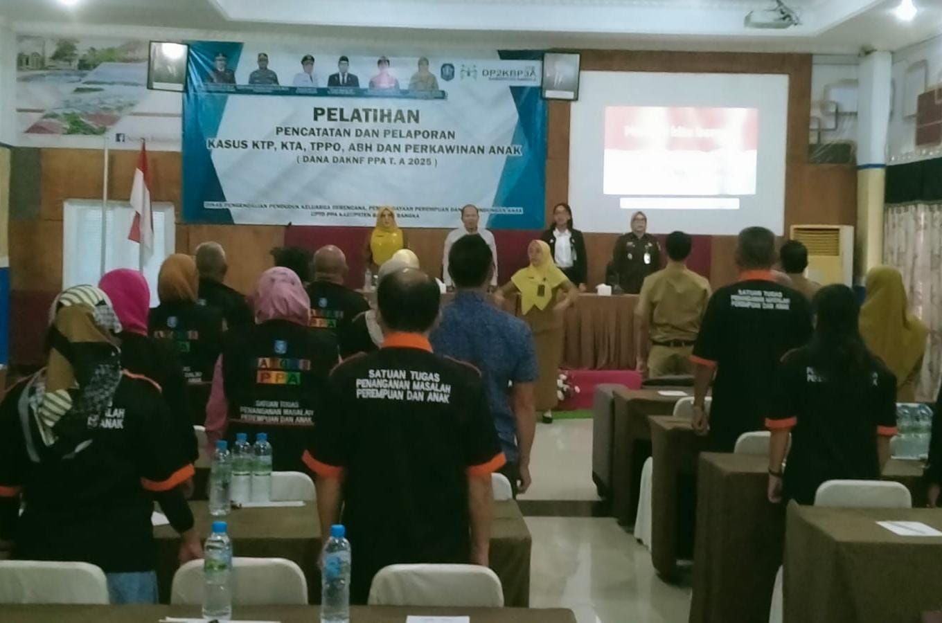 DP2KBP3A Bangka Gelar Pelatihan Penanganan Kasus Kekerasan dan Perkawinan Anak