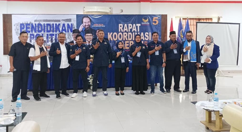 Ini 3 Poin Penting Dalam Rakorda Partai Nasdem Basel