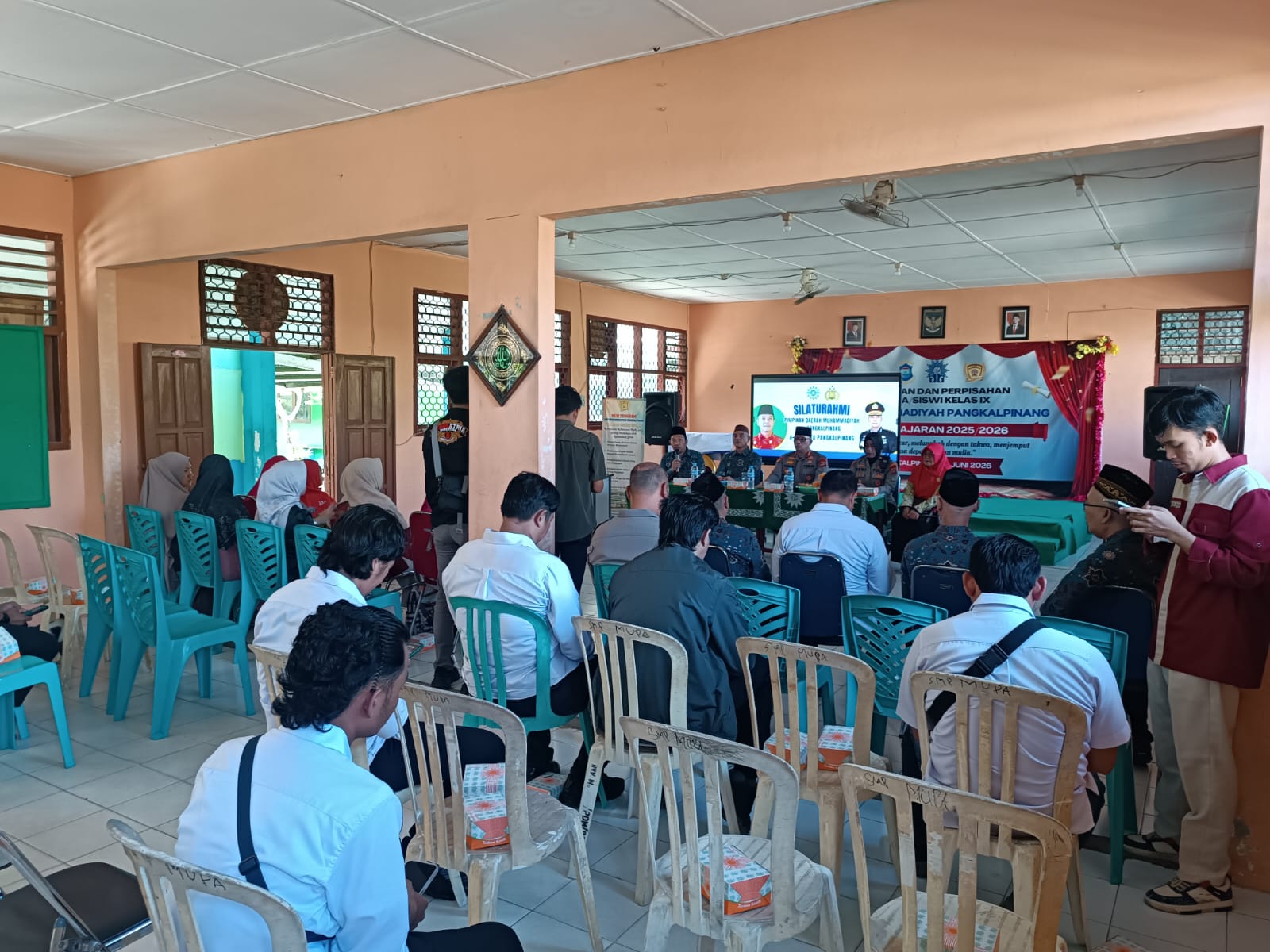 Kapolresta Pangkalpinang Kenalkan Call Center 110 ke Muhammadiyah