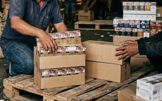 Rokok Ilegal Banyak Beredar di Basel, Diduga Ada Bos Besar Toboali Ngedar ke Pelosok Desa