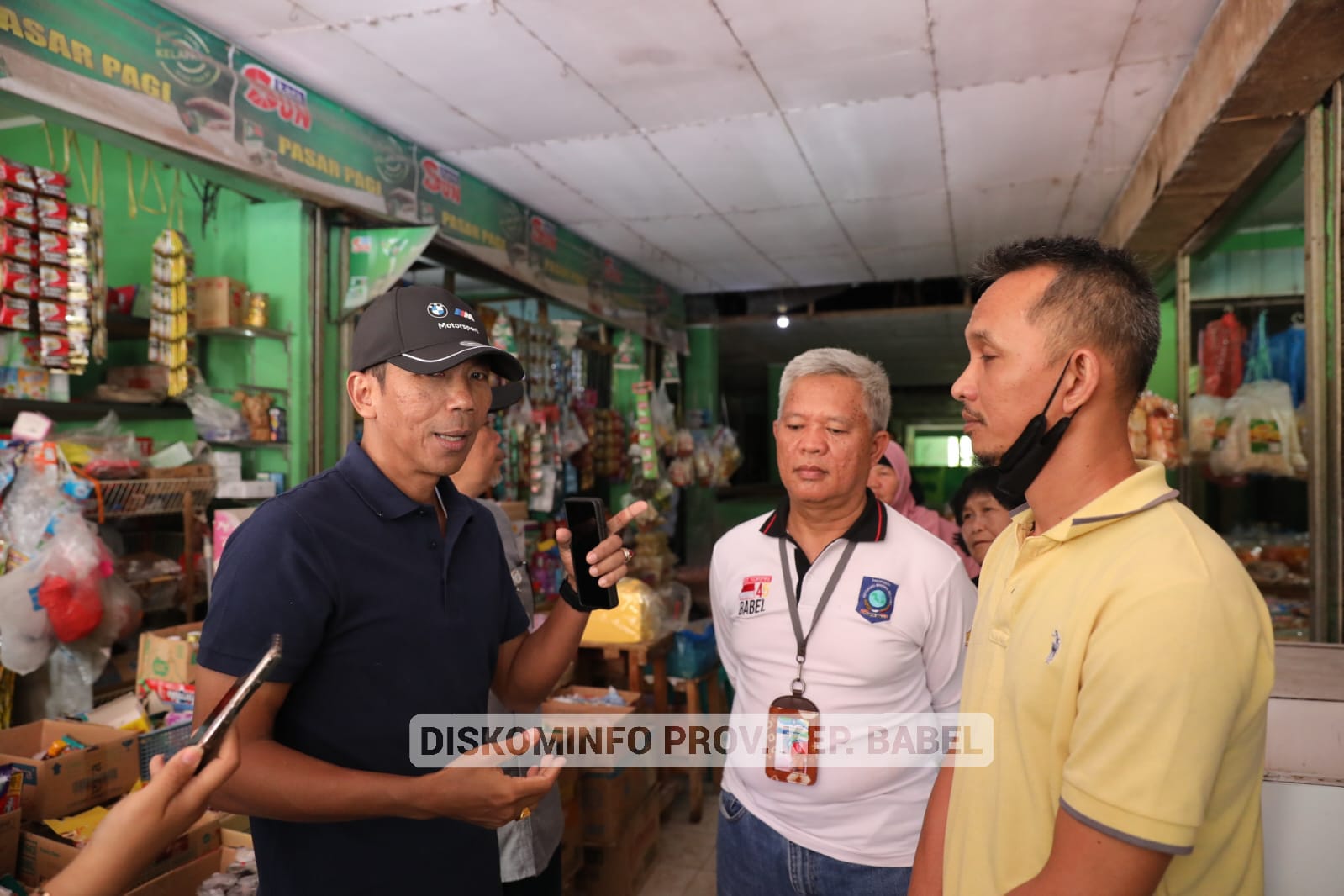 Sidak Pasar, Pj Gubernur Bangka Belitung: Jangan Membenarkan Budaya yang Salah!