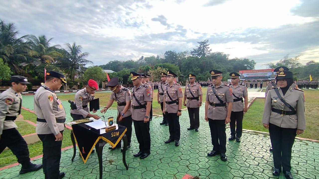 Sejumlah PJU Polres Basel Bergeser, Mantan Kapolsek Taman Sari Jabat Kabag OPS Polres Basel 
