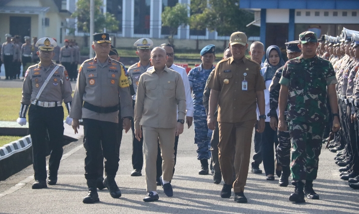 Apel Gelar Pasukan Tandai Dimulainya Operasi Zebra Menumbing 2024 Di Babel