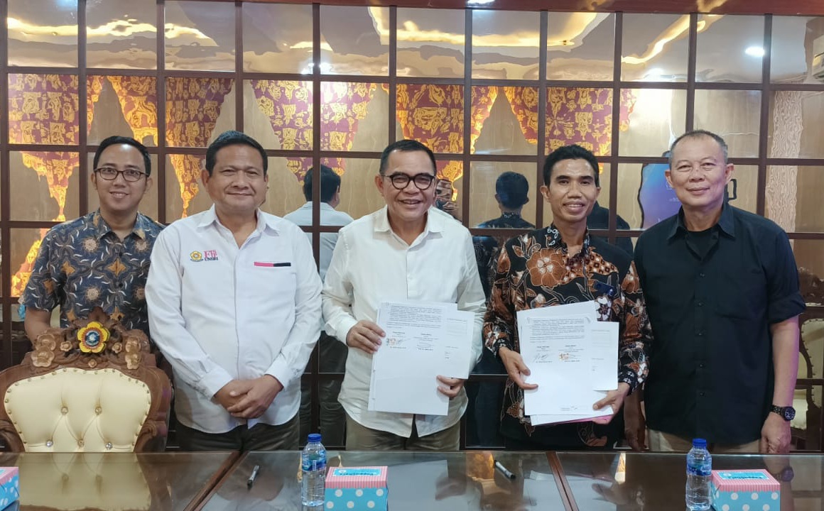 Institut Pahlawan 12 dan FISIP Unsri Tandatangani Kerjasama Tri Dharma Perguruan Tinggi