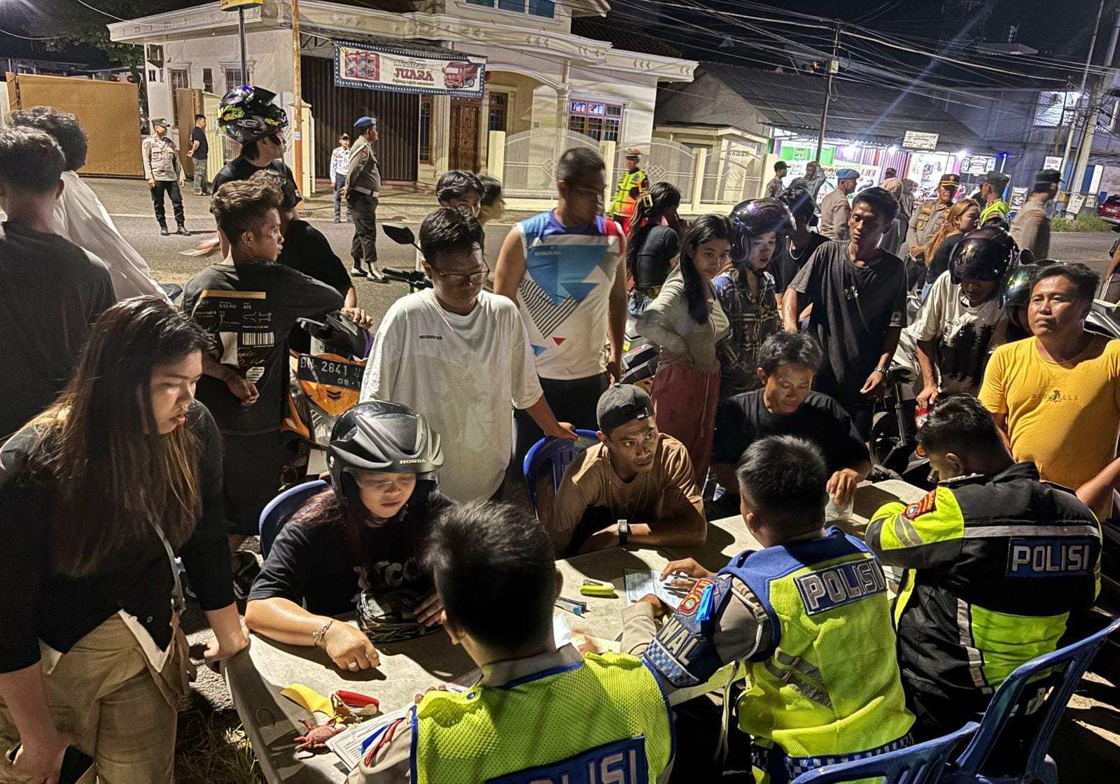 Sat Lantas Polres Basel Menindak Ratusan Pengendara Sejak 10 Hari Terakhir OPS Patuh Menumbing 2025