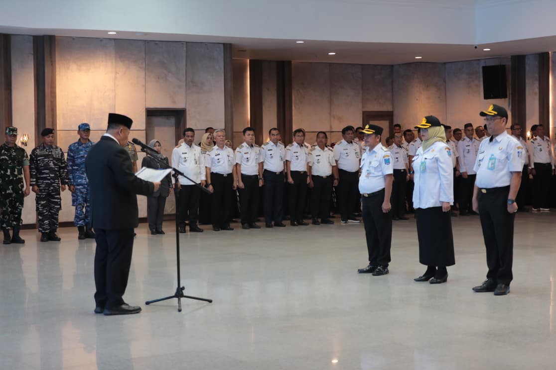 Gubernur Babel Hidayat Arsani Lantik Tiga Pejabat Pimpinan Tinggi Pratama