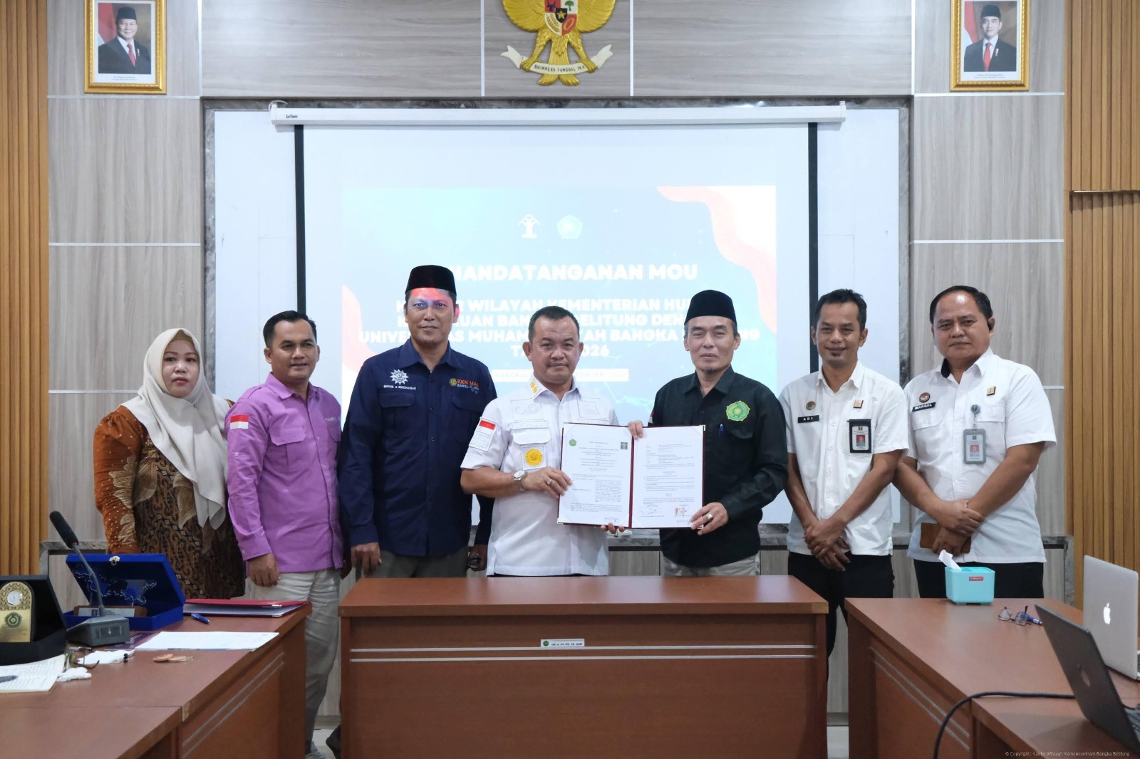 Kemenkum Babel Komitmen Lindungi Kekayaan Intelektual melalui MoU dengan Unmuh Babel