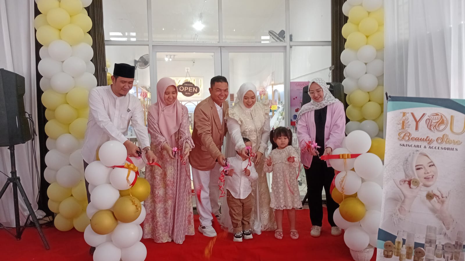 I You Beauty Store Skincare Pangkalpinang Resmi Grand Opening