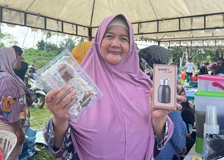 UMKM Ketiban Berkah dari Pekan Sehat HUT ke-49 di Belinyu, Dagangan Ludes Hingga Promosikan Produk