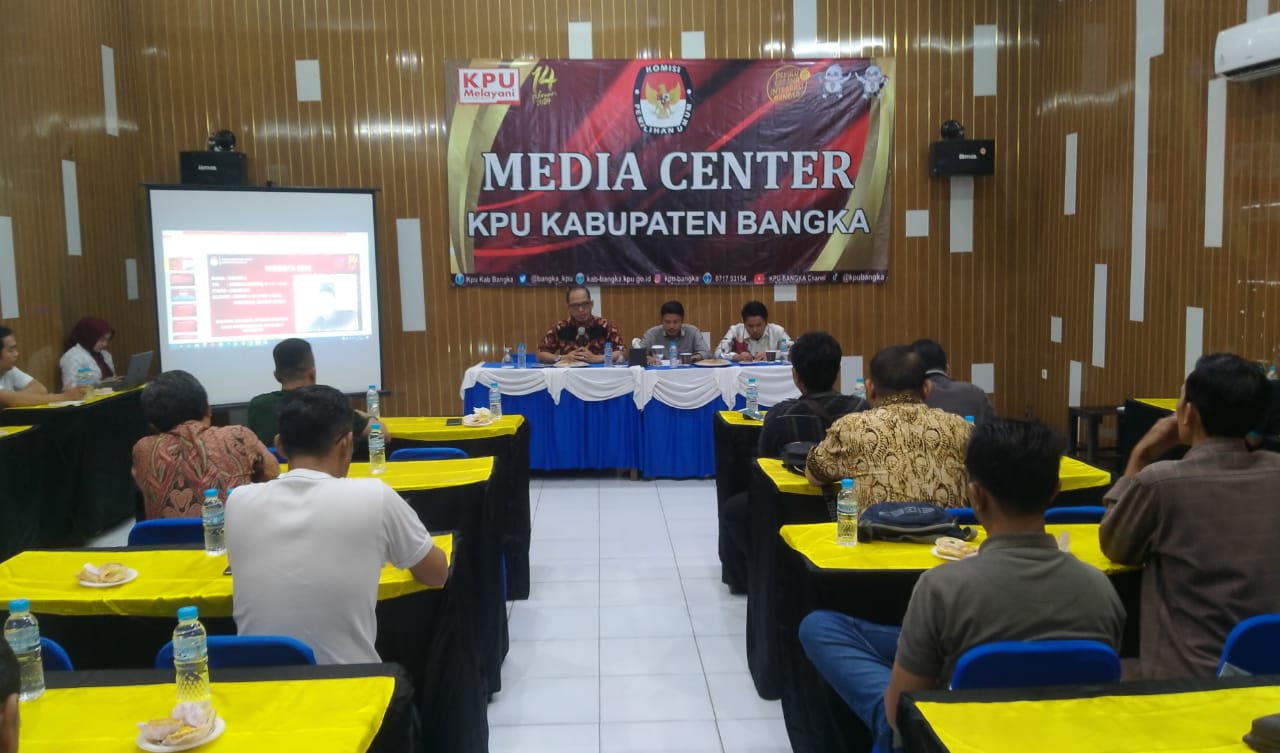 KPU Bangka Ajak Media Sinergi Sukseskan Pemilu 2024