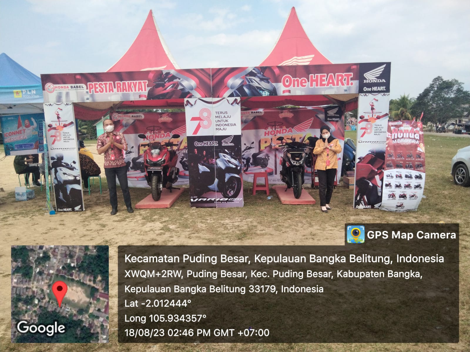 Honda Patria Roadshow di Kecamatan Pudingbesar, Ada Promo Menarik