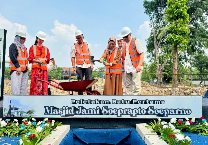 Groundbreaking Masjid Jami Soeprapto Soeparno, Hadirkan Pusat Spiritual dan Sosial Modern di Jakarta Timur