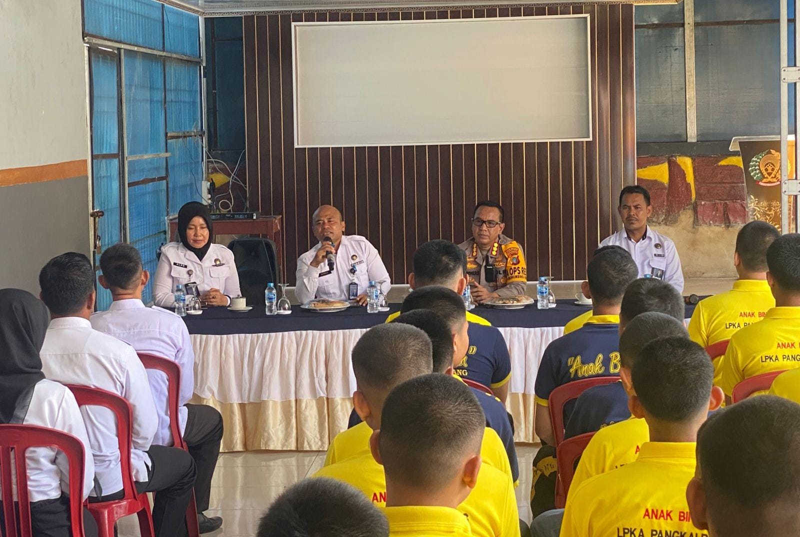 Sambangi LPKA Pangkalpinang, Kombes Pol Max Mariners Berikan Motivasi untuk Anak Binaan