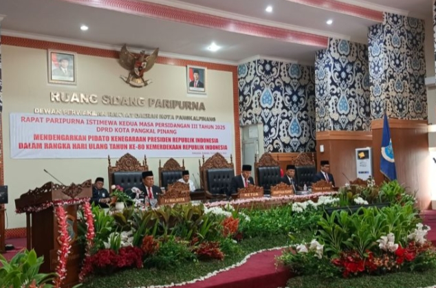 Pj Wali Kota Pangkalpinang Sampaikan Pesan Penting Dari Pidato Kenegaraan