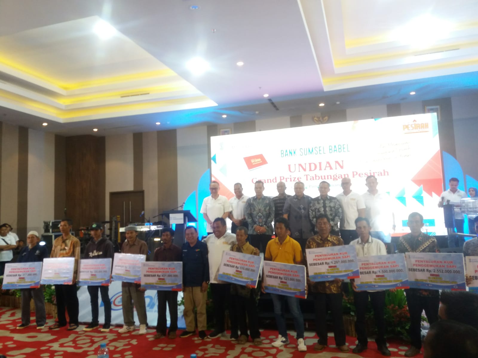 Dukung Stok Daging Babel, BSB Launching KUR Sapi