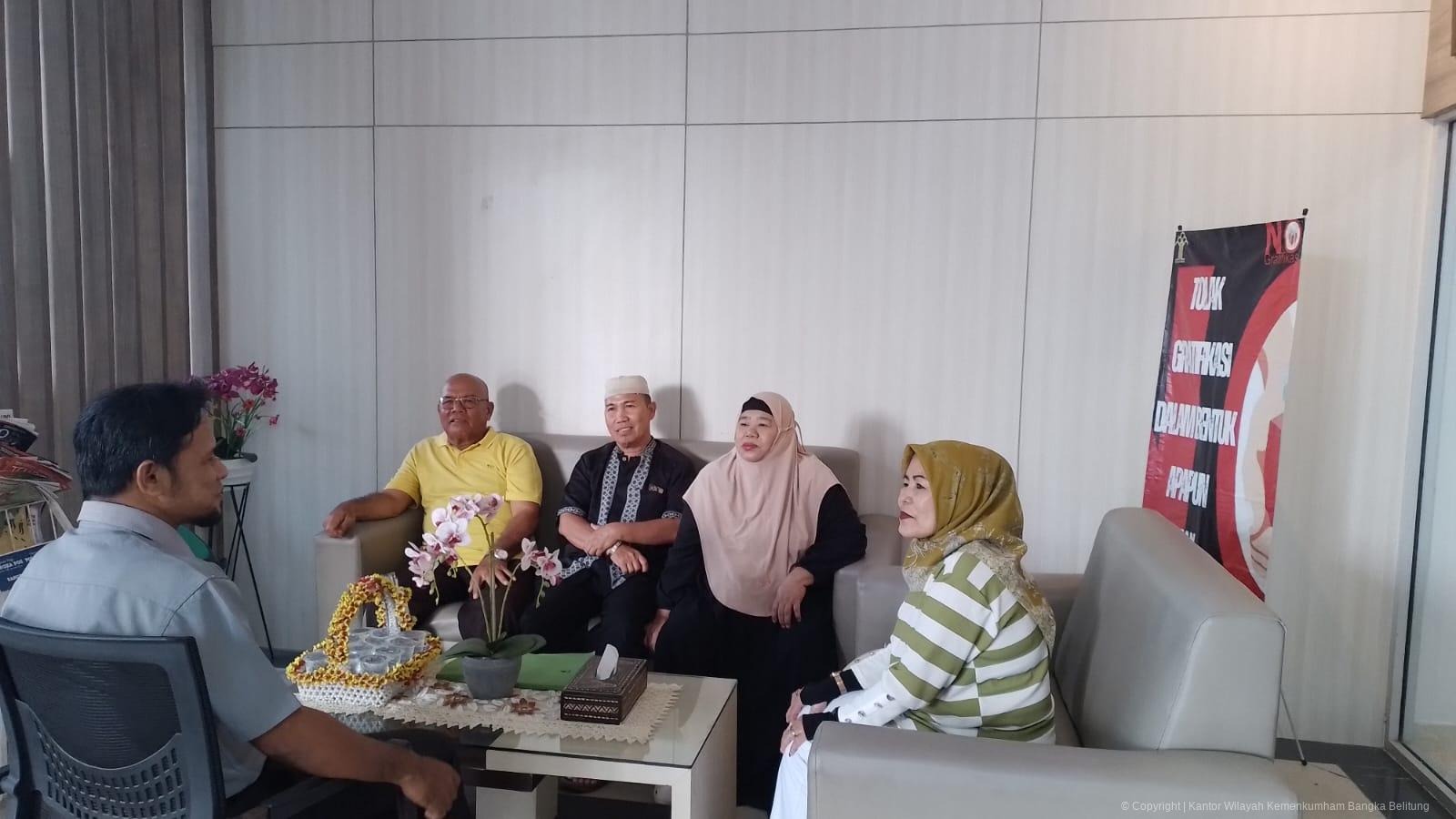 Kanwil Kemenkum Babel Berikan Layanan Konsultasi Hukum kepada Masyarakat Terkait Sengketa Tanah