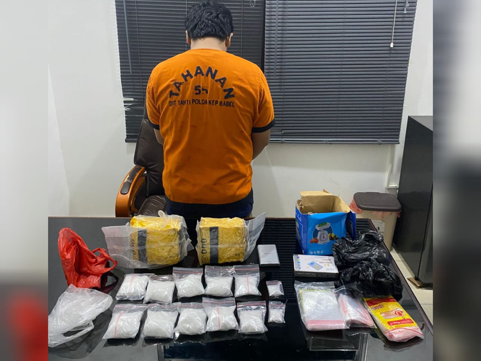 Ada Sabu 3 Kilogram di Pondok Kebun Puding Besar