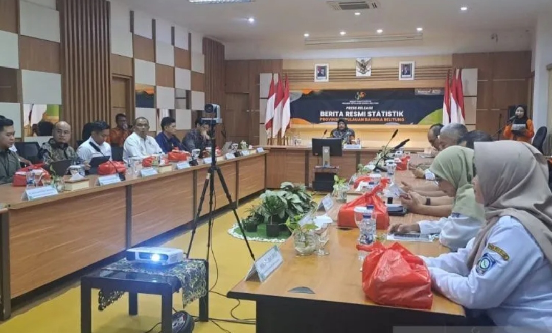 BPS : Nilai Tukar Petani Babel Naik 0,96 Persen