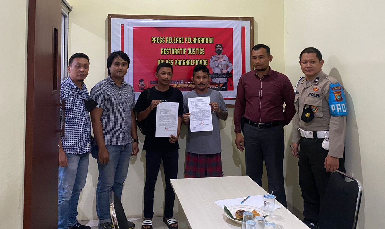 Restorative Justice Tersangka Penggelapan Motor Rental Di