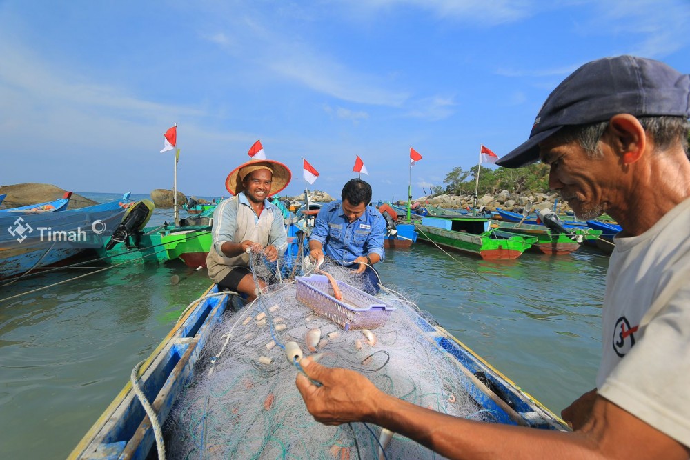 PT Timah Hadirkan Beragam Program Pemberdayaan Mulai dari Penanaman Mangrove hingga Taman Karang